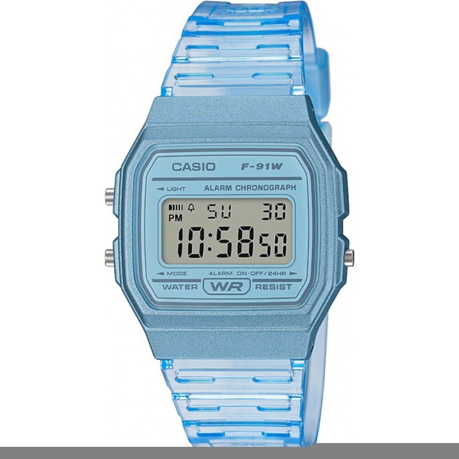 Homem Casio | Relogio Casio Vintage F-91Ws-2Ef Collection Ladies