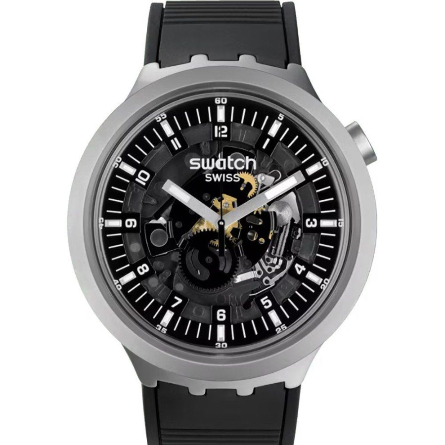 Mulher Swatch | Relogio Swatch Big Bold Irony Sb07S105 Dark Irony