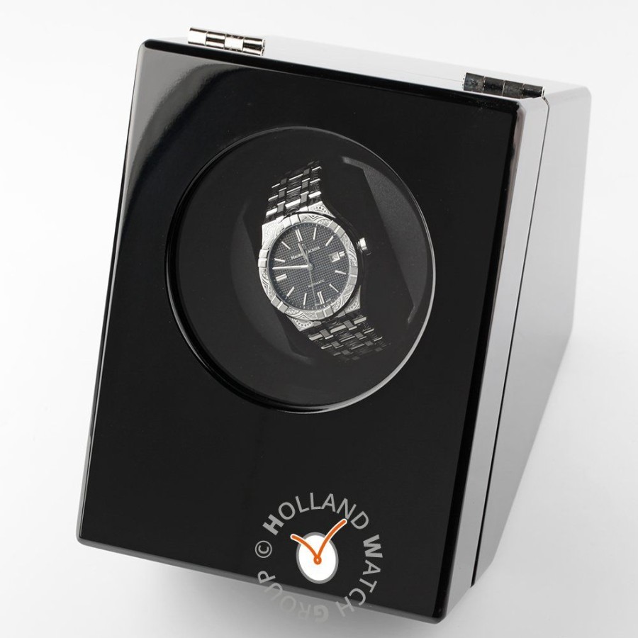 Acessorios Relogios Augusta | Rebobinador De Relogios Augusta 609760 Watchwinder - Pontos Black