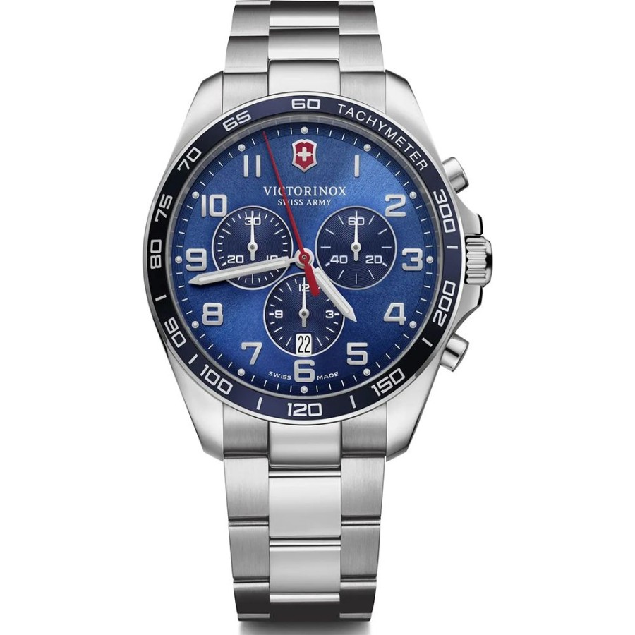 Homem Victorinox Swiss Army | Relogio Victorinox Swiss Army Fieldforce 241901 Fieldforce Chronograph