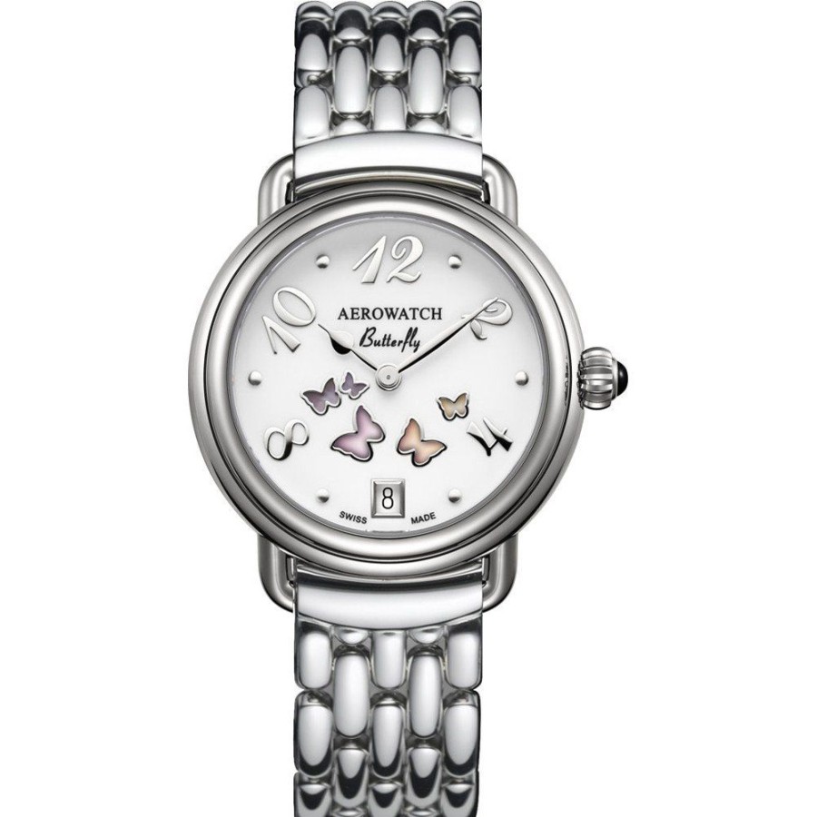 Mulher Aerowatch | Relogio Aerowatch 1942 44960-Aa01-M 1942 - Butterfly