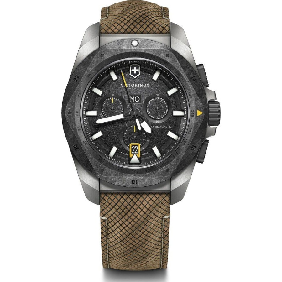 Homem Victorinox Swiss Army | Relogio Victorinox Swiss Army I.N.O.X. 241988.1 I.N.O.X. Chrono