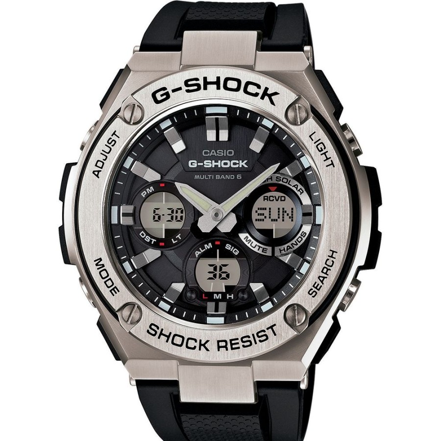 Homem G-Shock | Relogio G-Shock G-Steel Gst-W110-1Aer G-Steel Tough Solar