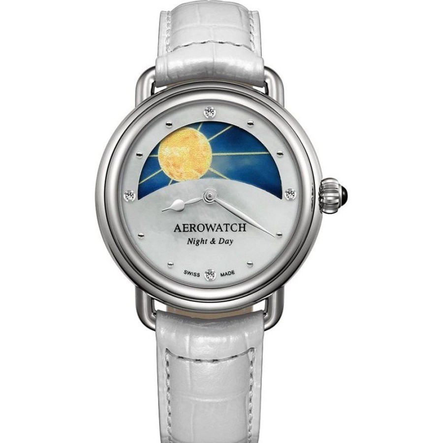 Mulher Aerowatch | Relogio Aerowatch 1942 44960-Aa11 1942 - Night & Day