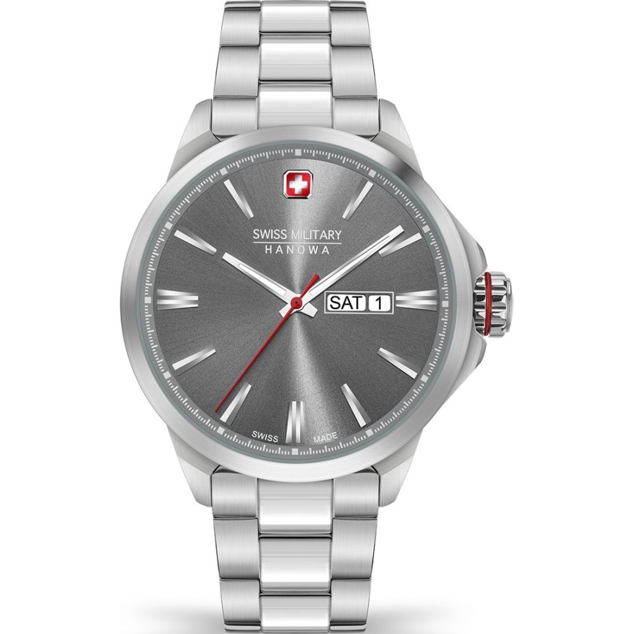 Homem Swiss Military Hanowa | Relogio Swiss Military Hanowa 06-5346.04.009 Day Date Classic