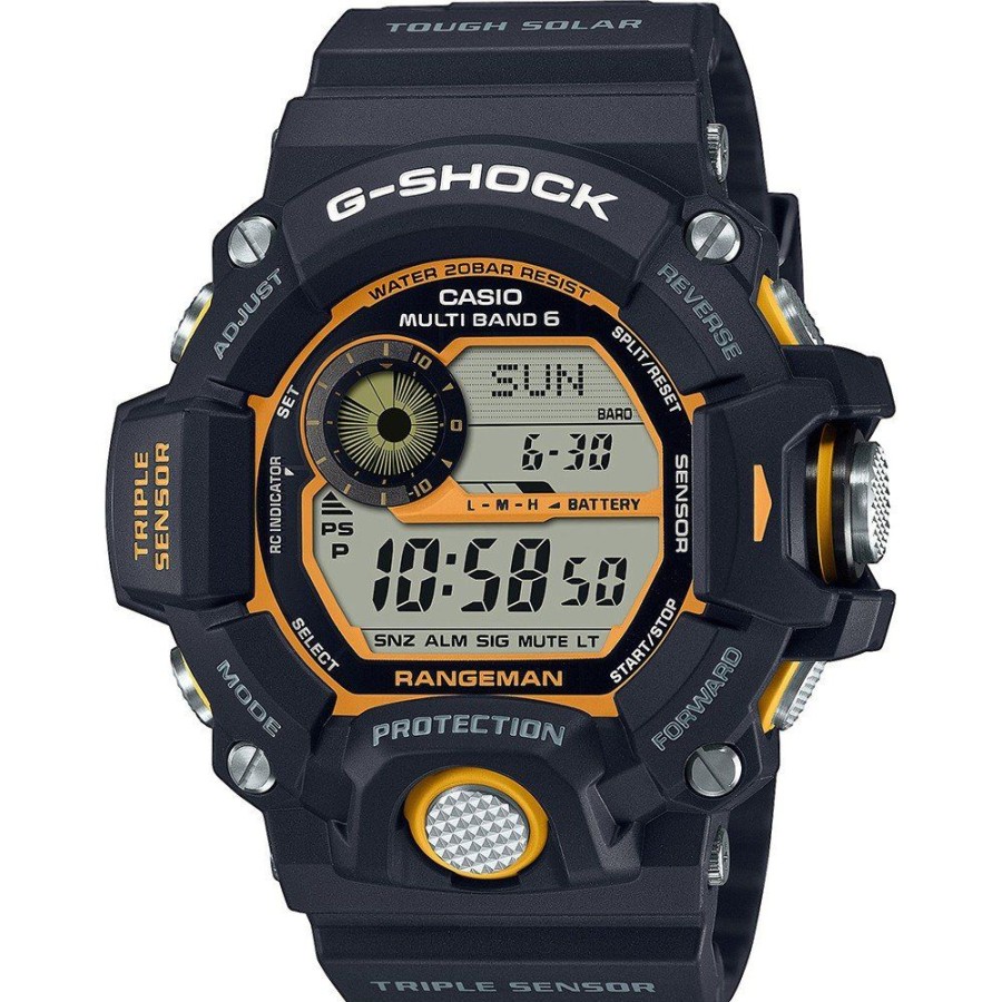 Homem G-Shock | Relogio G-Shock Rangeman Gw-9400Y-1Er Rangeman - Yellow Accent