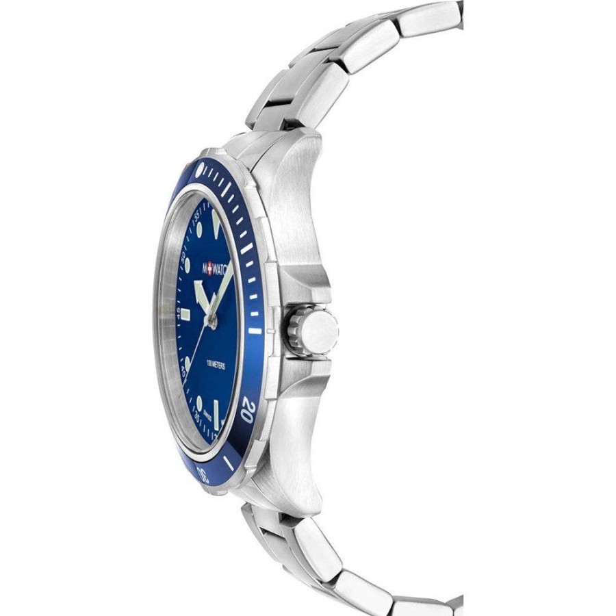 Homem M-Watch by Mondaine | Relogio M-Watch By Mondaine Blue Wbx.45240.Sj Aqua Steel