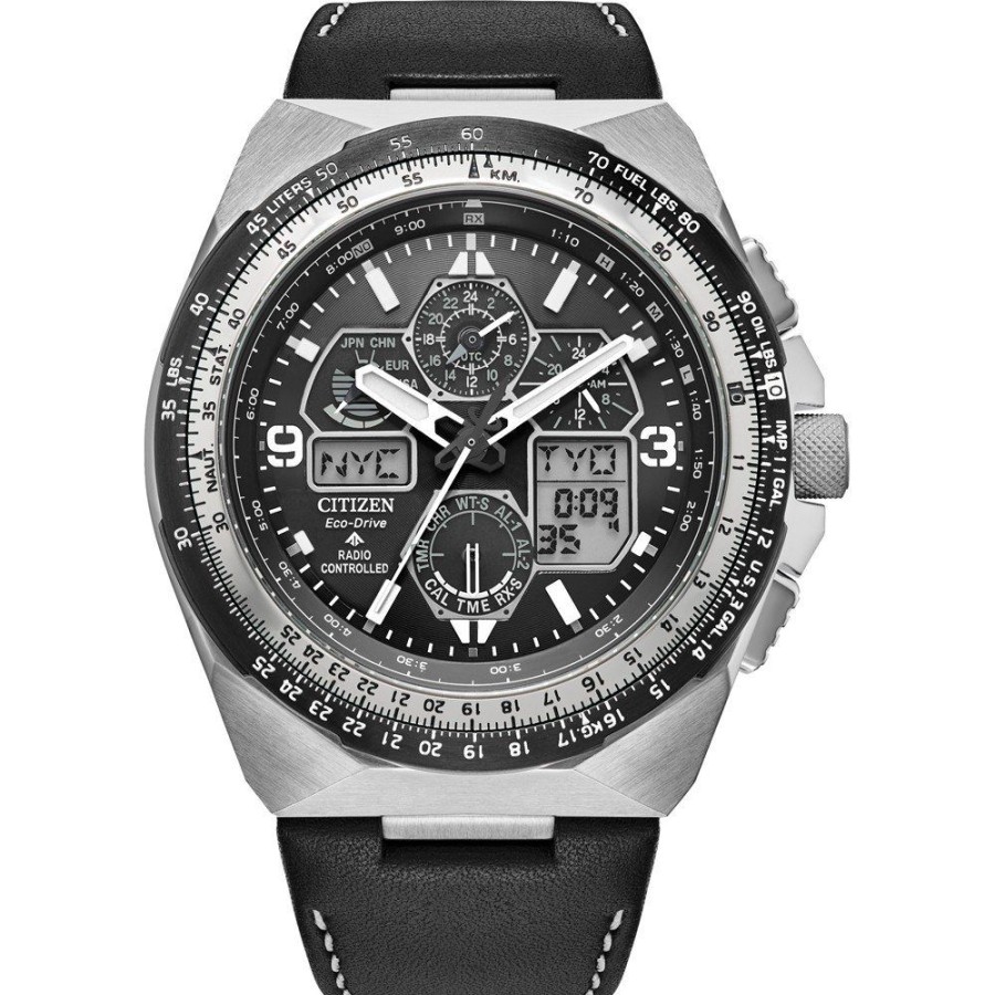 Homem Citizen | Relogio Citizen Sky Jy8149-05E Promaster Skyhawk A-T