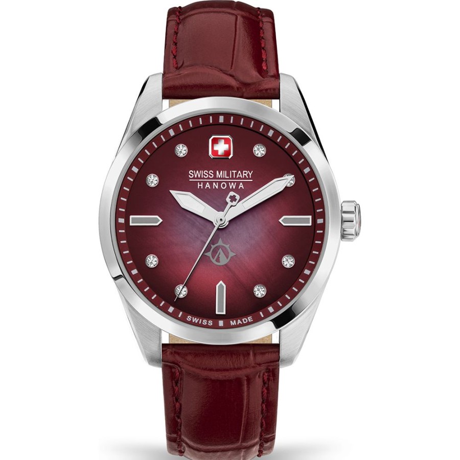 Mulher Swiss Military Hanowa | Relogio Swiss Military Hanowa Land Smwla2100802 Mountain Crystal