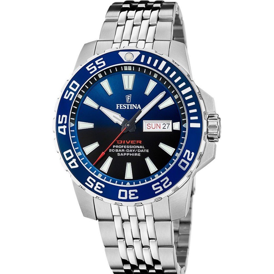 Homem Festina | Relogio Festina F20661/1 Diver