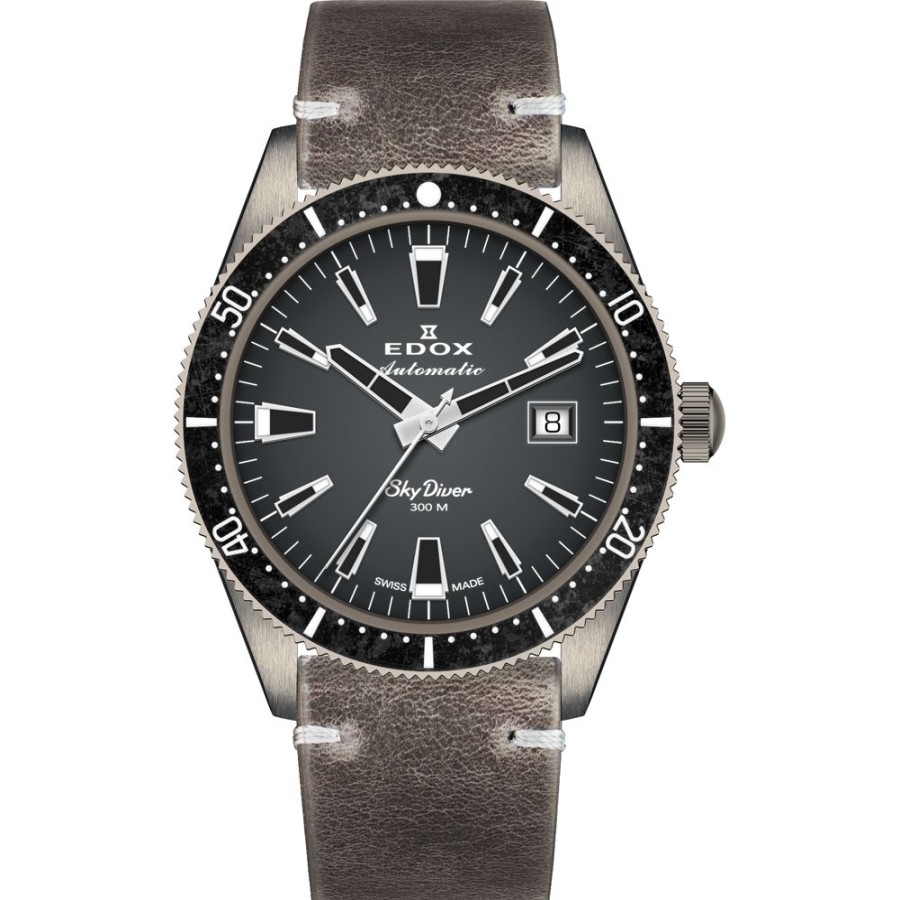 Homem Edox | Relogio Edox Skydiver 80126-3Vin-Gdn