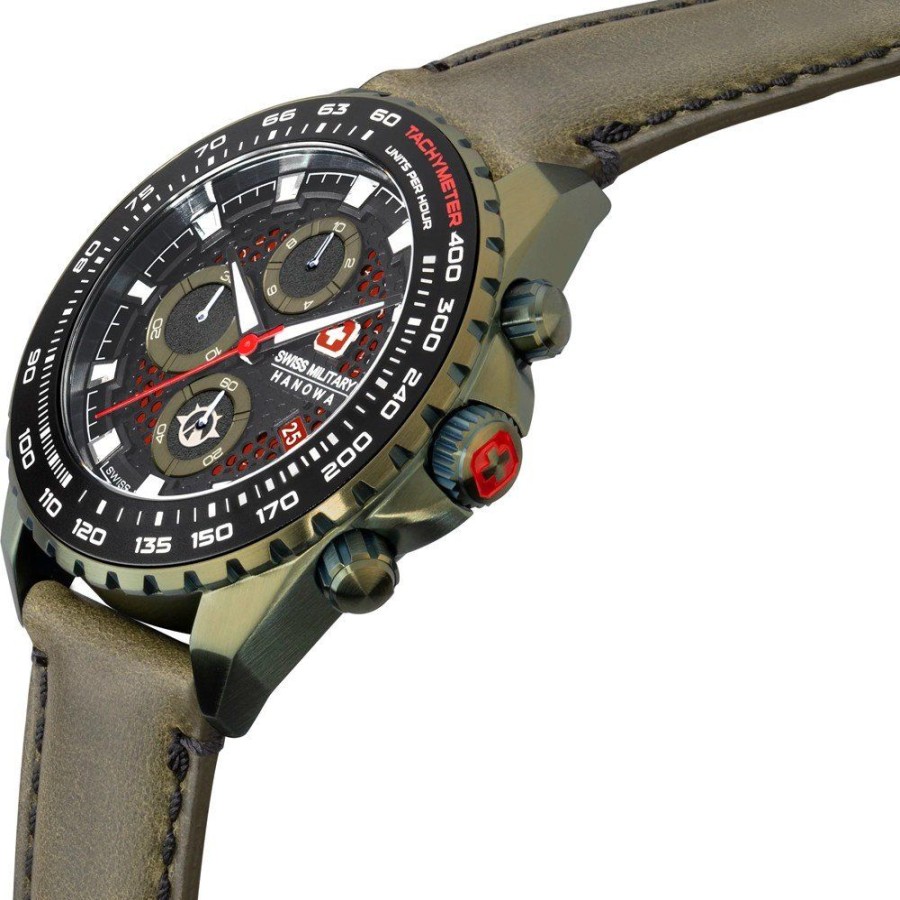 Homem Swiss Military Hanowa | Relogio Swiss Military Hanowa Land Smwgc2102290 Iguana