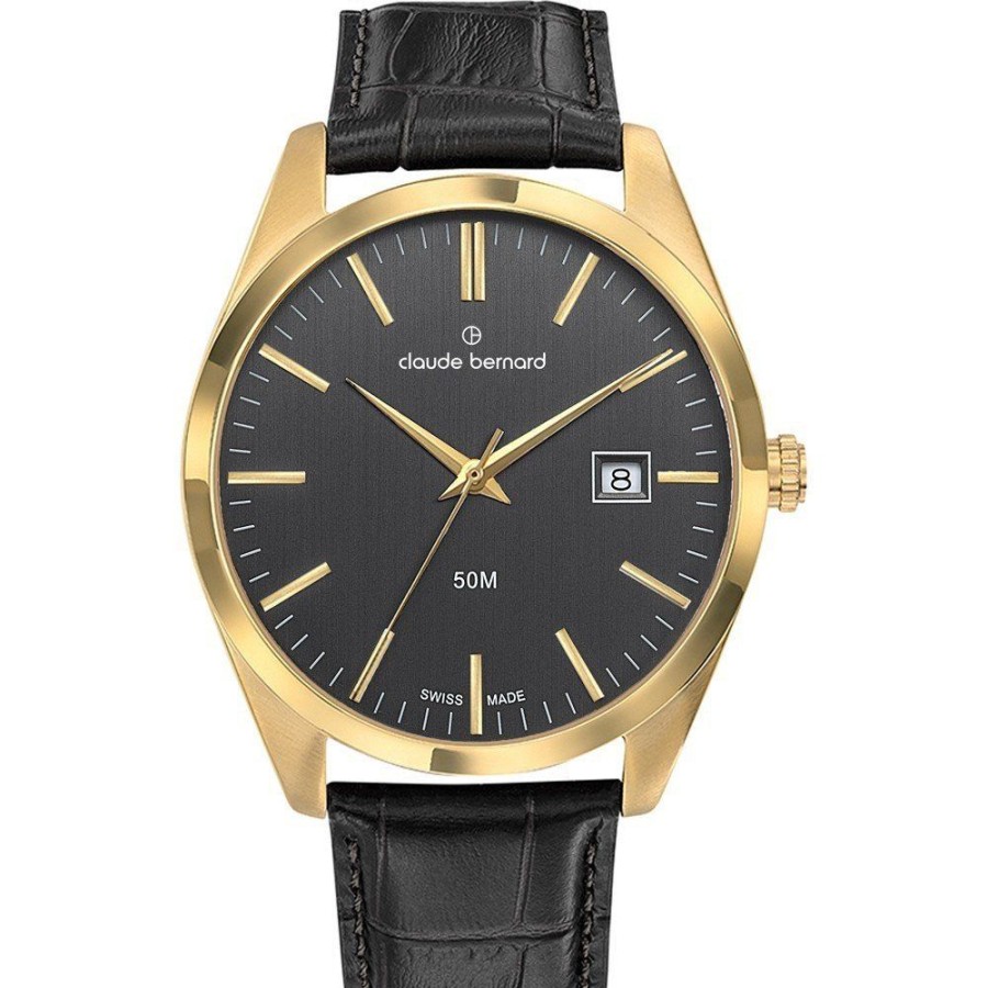 Homem Claude Bernard | Relogio Claude Bernard 70201-37J-Nid Classic