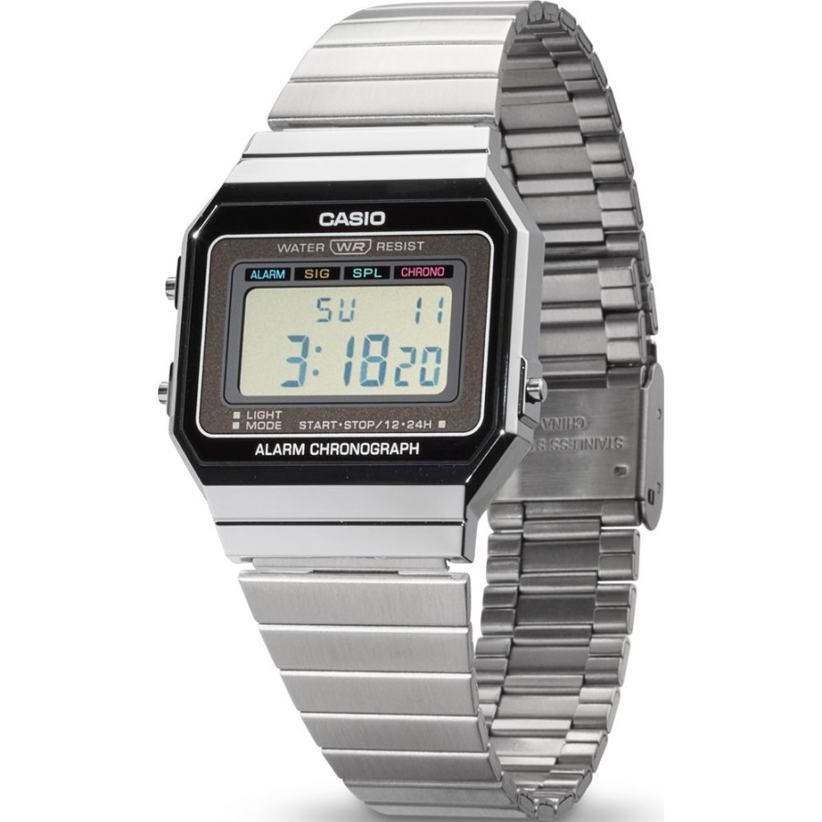 Homem Casio | Relogio Casio Vintage A700We-1Aef New Slim Vintage