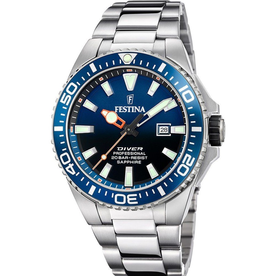 Homem Festina | Relogio Festina F20663/1 Diver