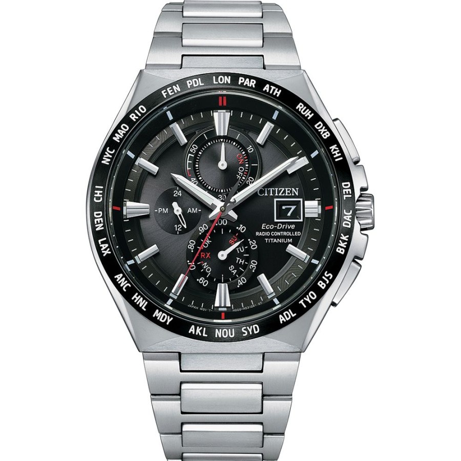 Homem Citizen | Relogio Citizen Super Titanium At8234-85E Radio Controlled