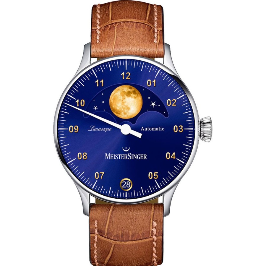 Homem Meistersinger | Relogio Meistersinger Lunascope Ls908G