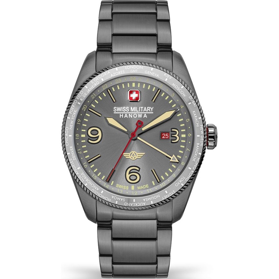 Homem Swiss Military Hanowa | Relogio Swiss Military Hanowa Land Smwgh2100940 City Hawk