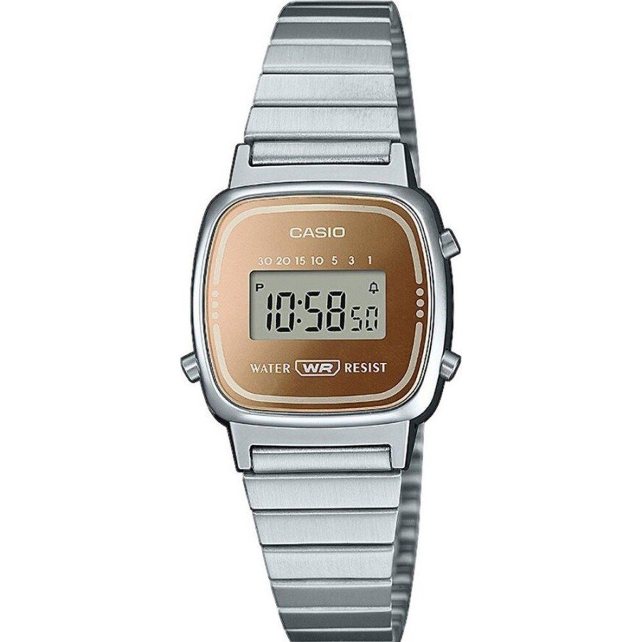 Criancas Casio | Relogio Casio Vintage La670Wes-4Aef Vintage Space Colors