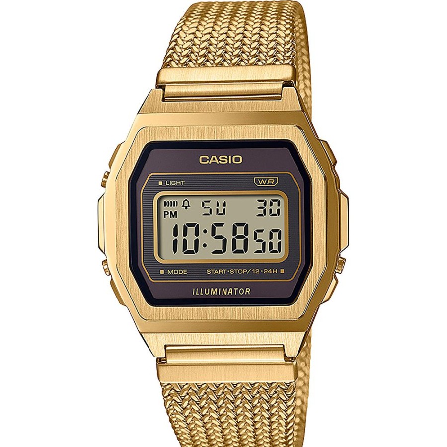 Homem Casio | Relogio Casio Vintage A1000Mga-5Ef Vintage Iconic