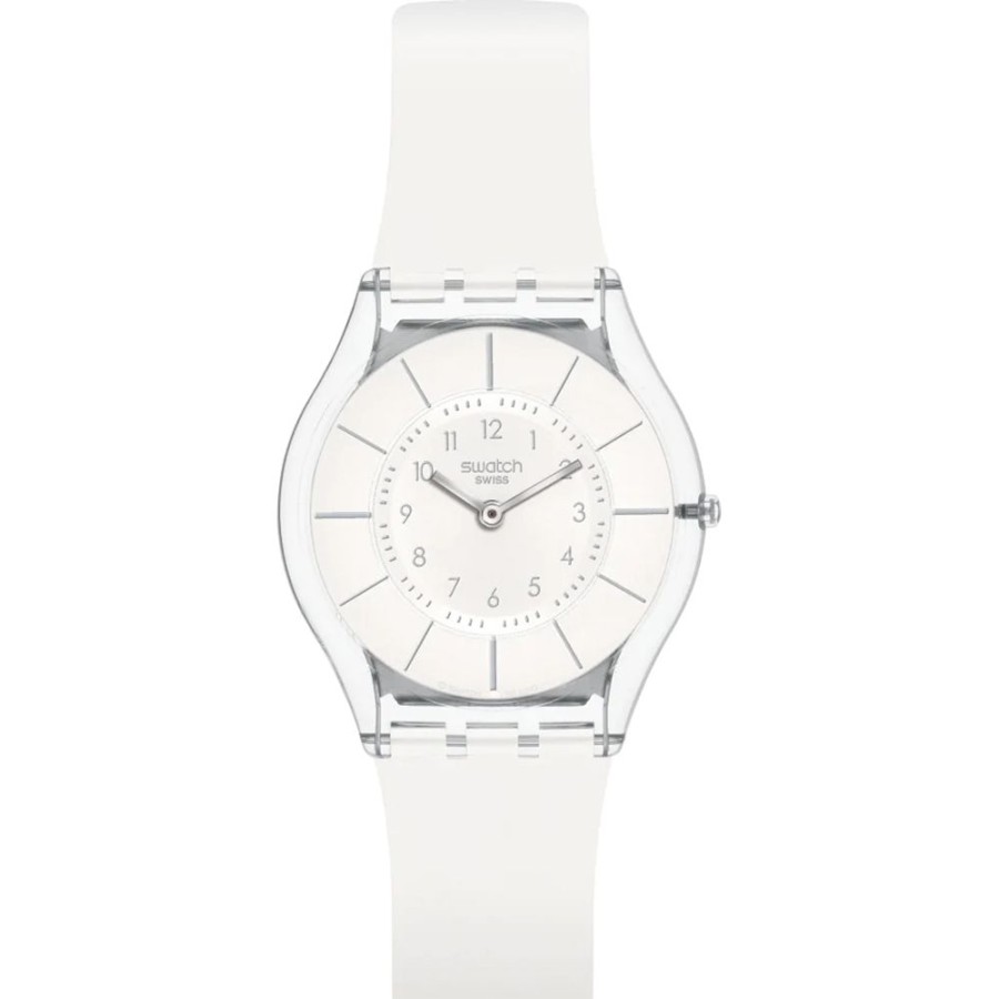 Mulher Swatch | Relogio Swatch Skin Ss08K102-S14 White Classiness