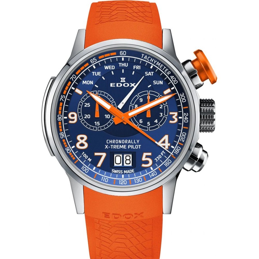 Homem Edox | Relogio Edox Chronorally 38001-Tinoca-Buo3 Chronorally-S