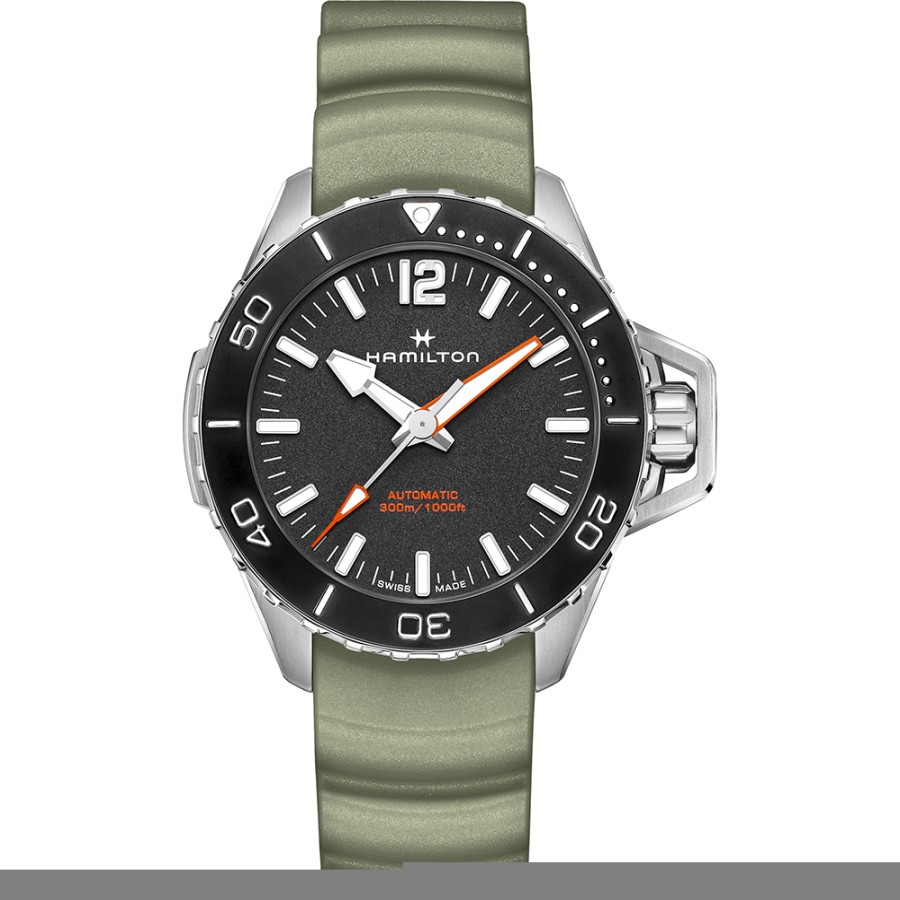 Homem Hamilton | Relogio Hamilton Navy H77825331 Khaki Navy Frogman