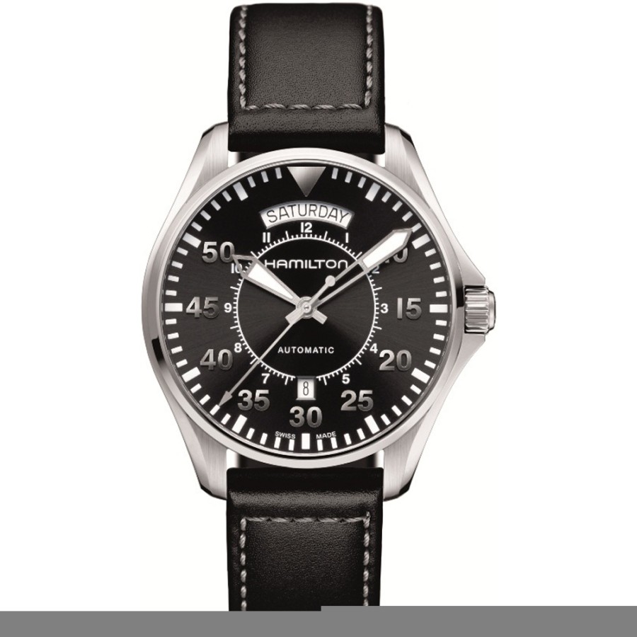 Homem Hamilton | Relogio Hamilton Aviation H64615735 Khaki Pilot