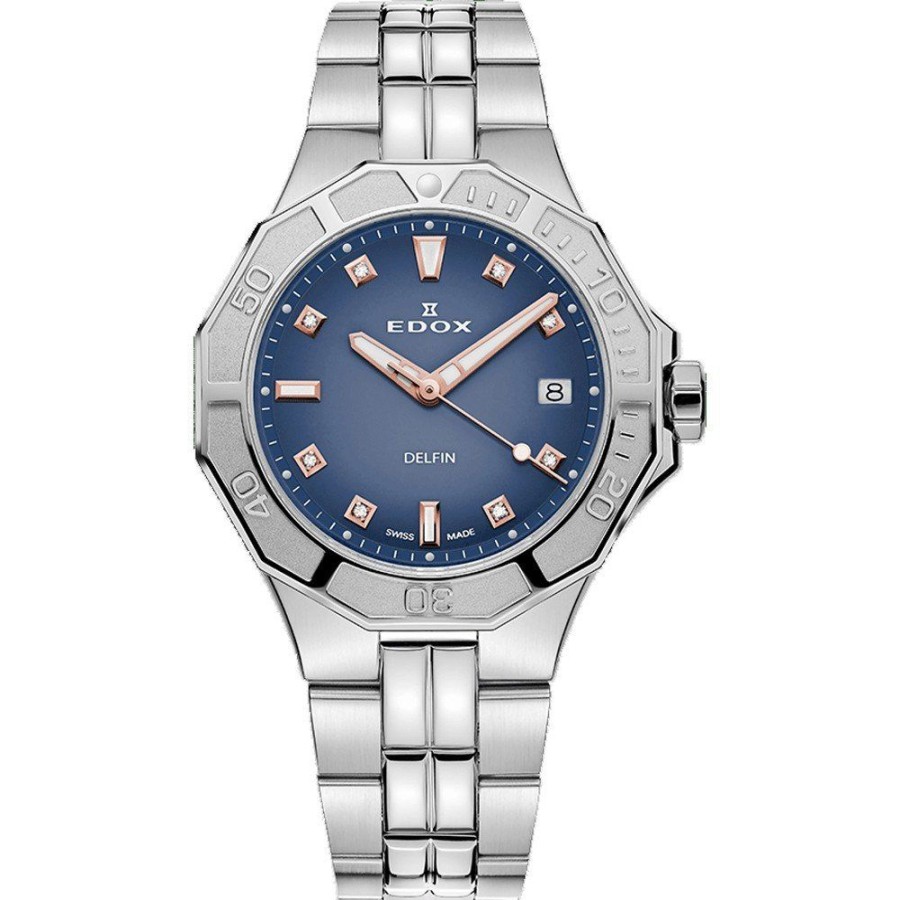 Mulher Edox | Relogio Edox Delfin 53020-3M-Buddr