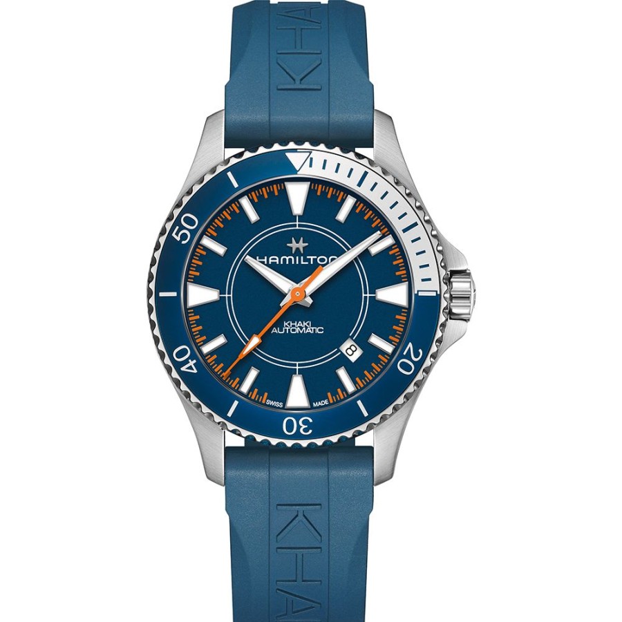 Homem Hamilton | Relogio Hamilton Navy H82385340 Khaki Navy Scuba - Hamilton X Syroco