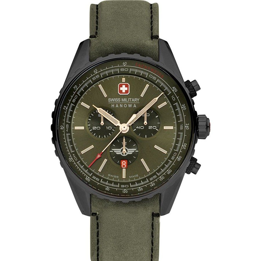 Homem Swiss Military Hanowa | Relogio Swiss Military Hanowa Smwgc0000340 Afterburn Chrono