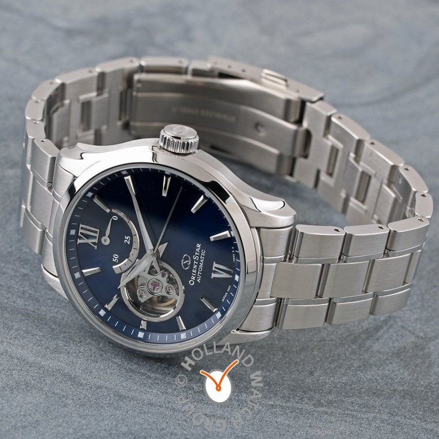 Homem Orient | Relogio Orient Star Re-At0001L Orient Star - Open Heart