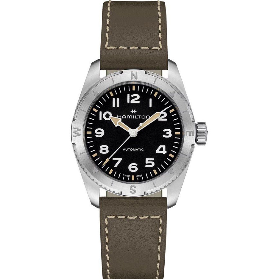 Mulher Hamilton | Relogio Hamilton Field H70225830 Khaki Field Expedition