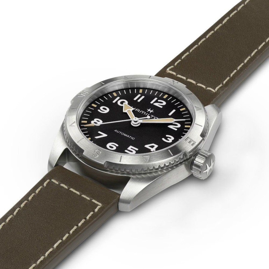 Mulher Hamilton | Relogio Hamilton Field H70225830 Khaki Field Expedition