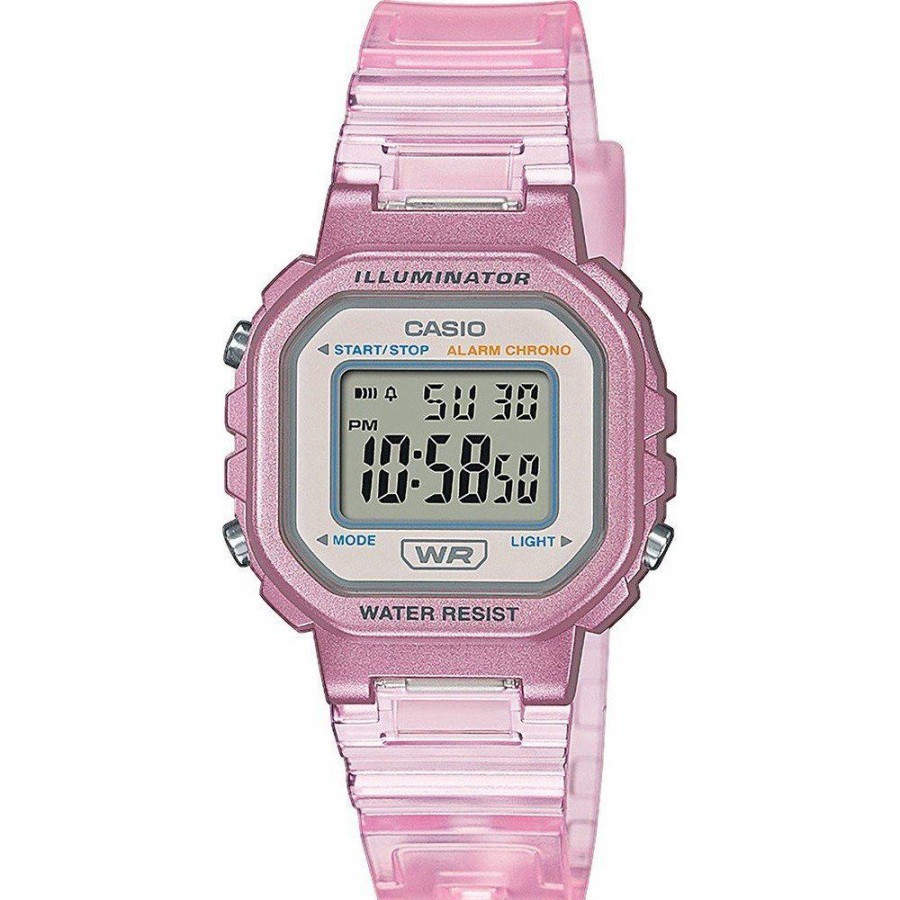 Criancas Casio | Relogio Casio Vintage La-20Whs-4Aef Collection Transparent