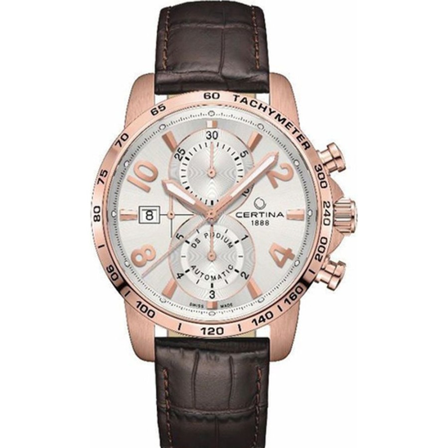 Homem Certina | Relogio Certina Ds Podium C0344273603700 Ds Podium Chrono Automatic