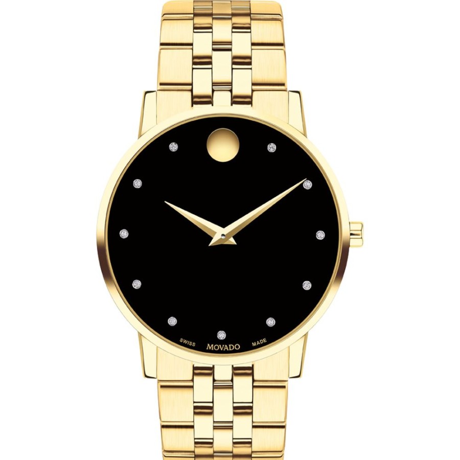 Mulher Movado | Relogio Movado Museum 0607625 Museum Classic