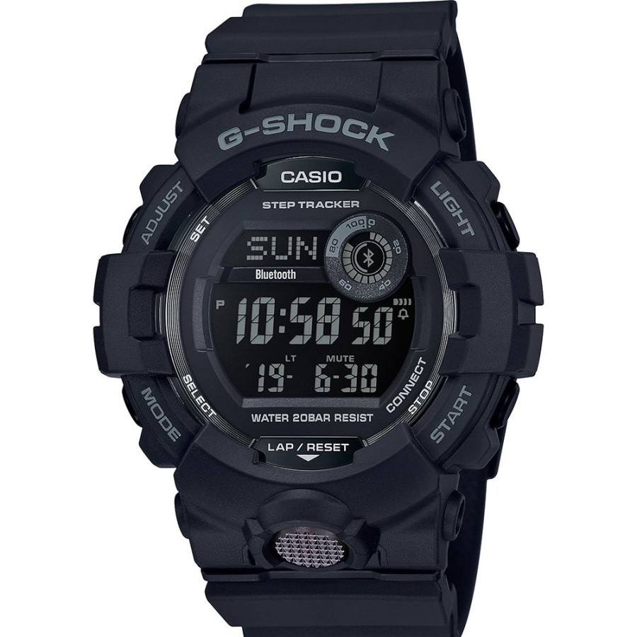 Homem G-Shock | Relogio G-Shock G-Squad Gbd-800-1B G-Squad Bluetooth