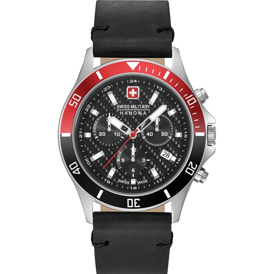 Homem Swiss Military Hanowa | Relogio Swiss Military Hanowa Land 06-4337.04.007.36 Flagship Racer Chrono