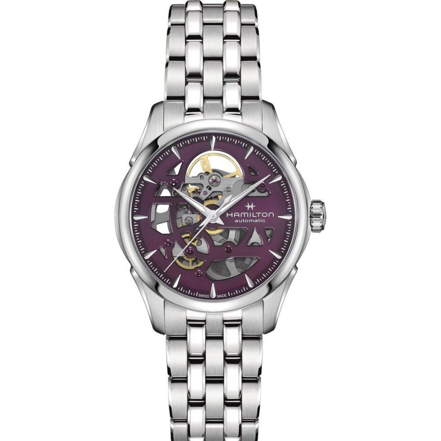 Homem Hamilton | Relogio Hamilton Jazzmaster H32265101 Jazzmaster Skeleton