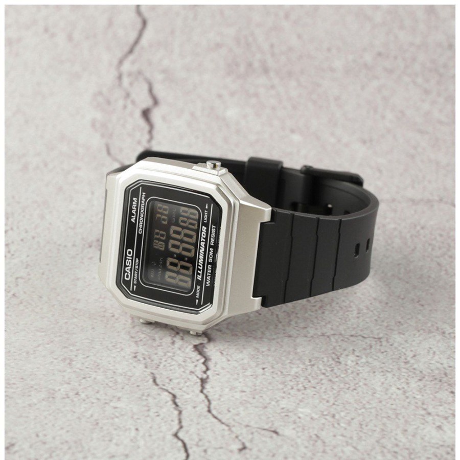 Homem Casio | Relogio Casio Vintage W-217Hm-7Bvef Vintage Edgy