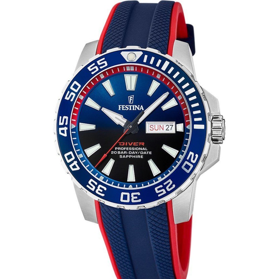 Homem Festina | Relogio Festina F20662/1 Diver