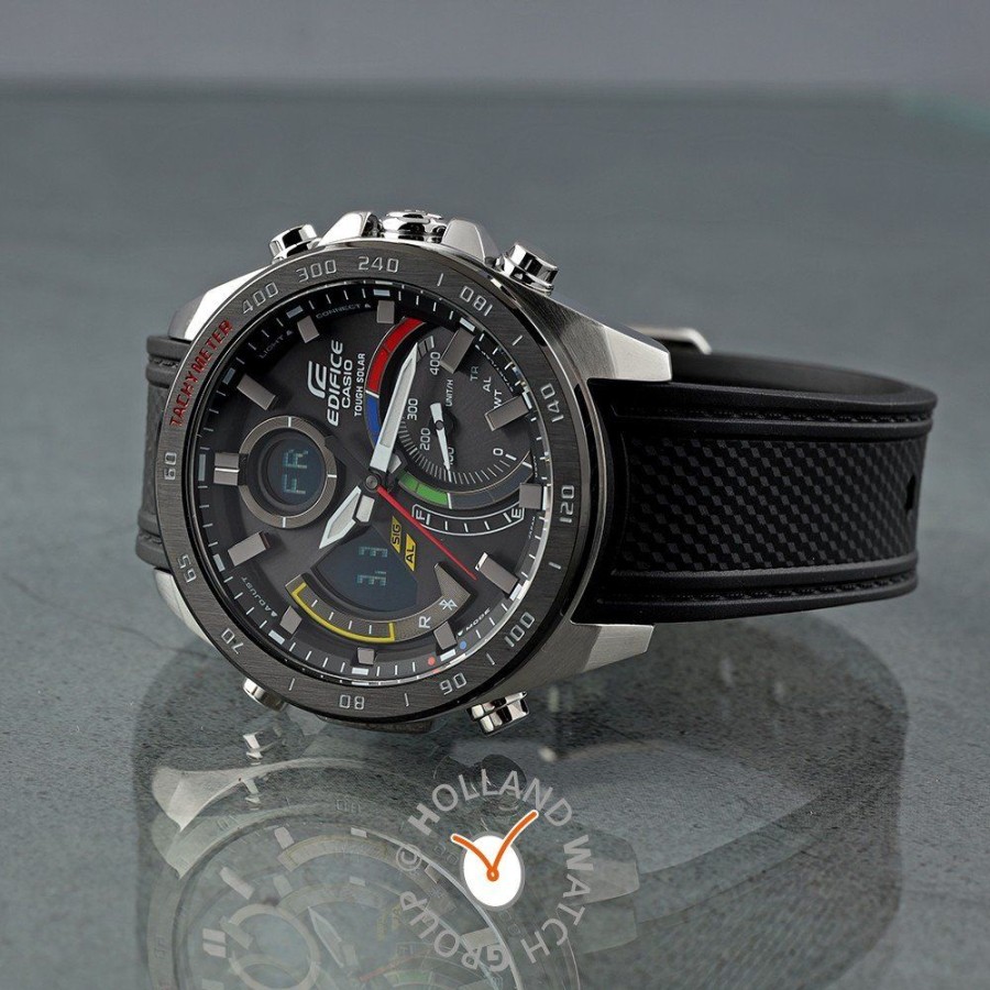 Homem Casio Edifice | Relogio Casio Edifice Bluetooth Ecb-900Mp-1Aef Bluetooth Connected - Racing Multi-Color Series