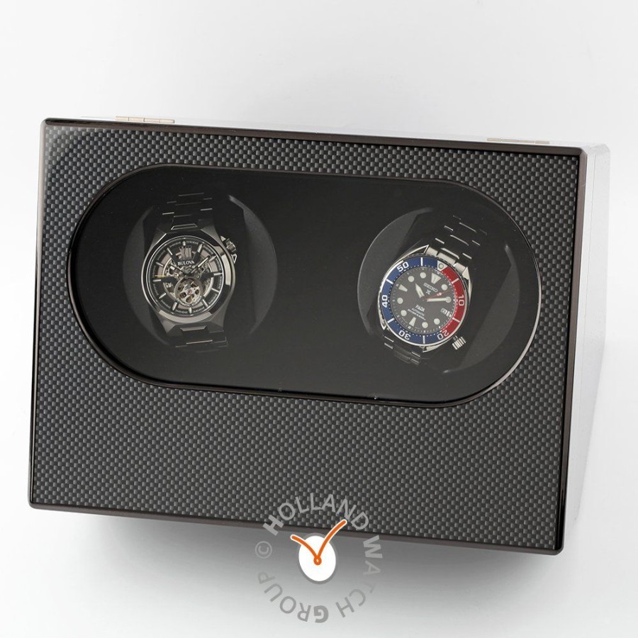 Acessorios Relogios Augusta | Rebobinador De Relogios Augusta 609766 Watchwinder - Uranus Carbon