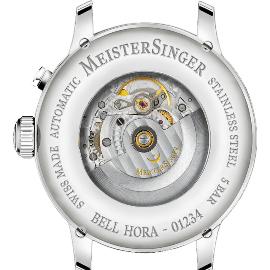 Homem Meistersinger | Relogio Meistersinger Bell Hora Bho913