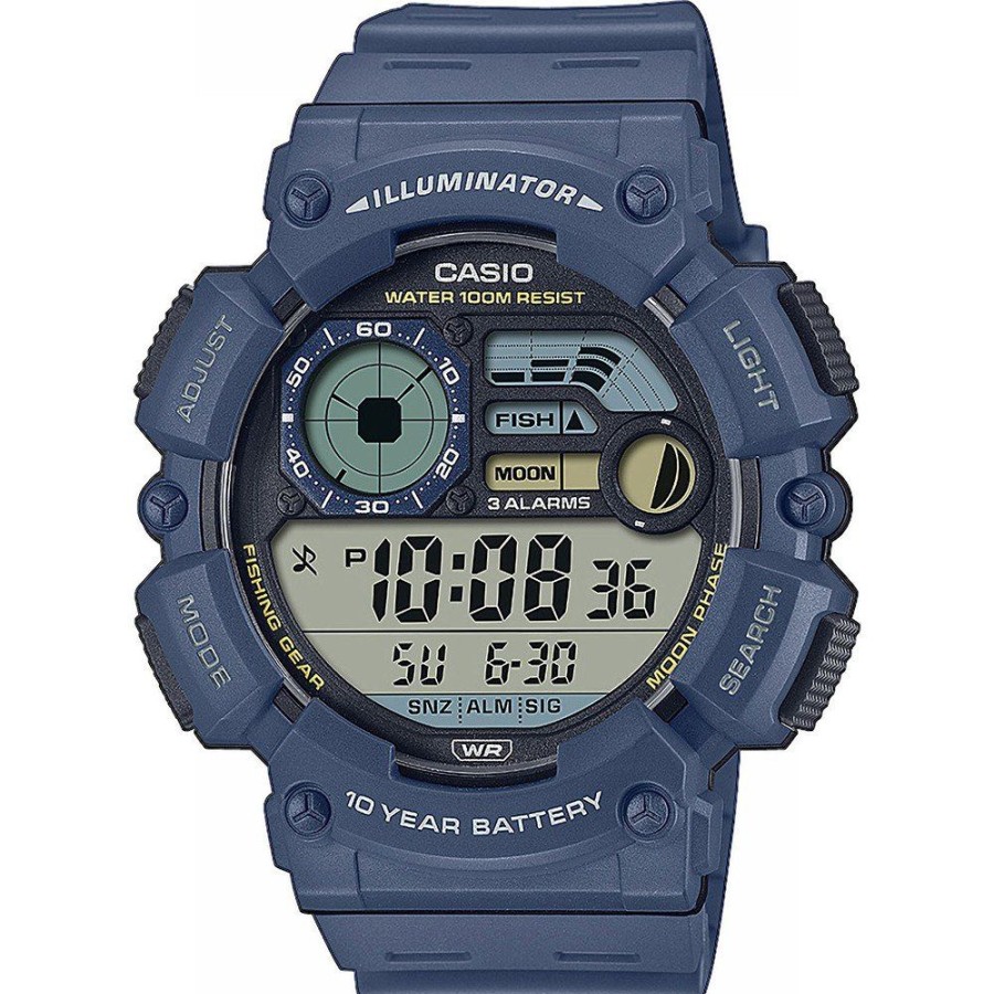 Homem Casio | Relogio Casio Collection Ws-1500H-2Avef Lcd Large