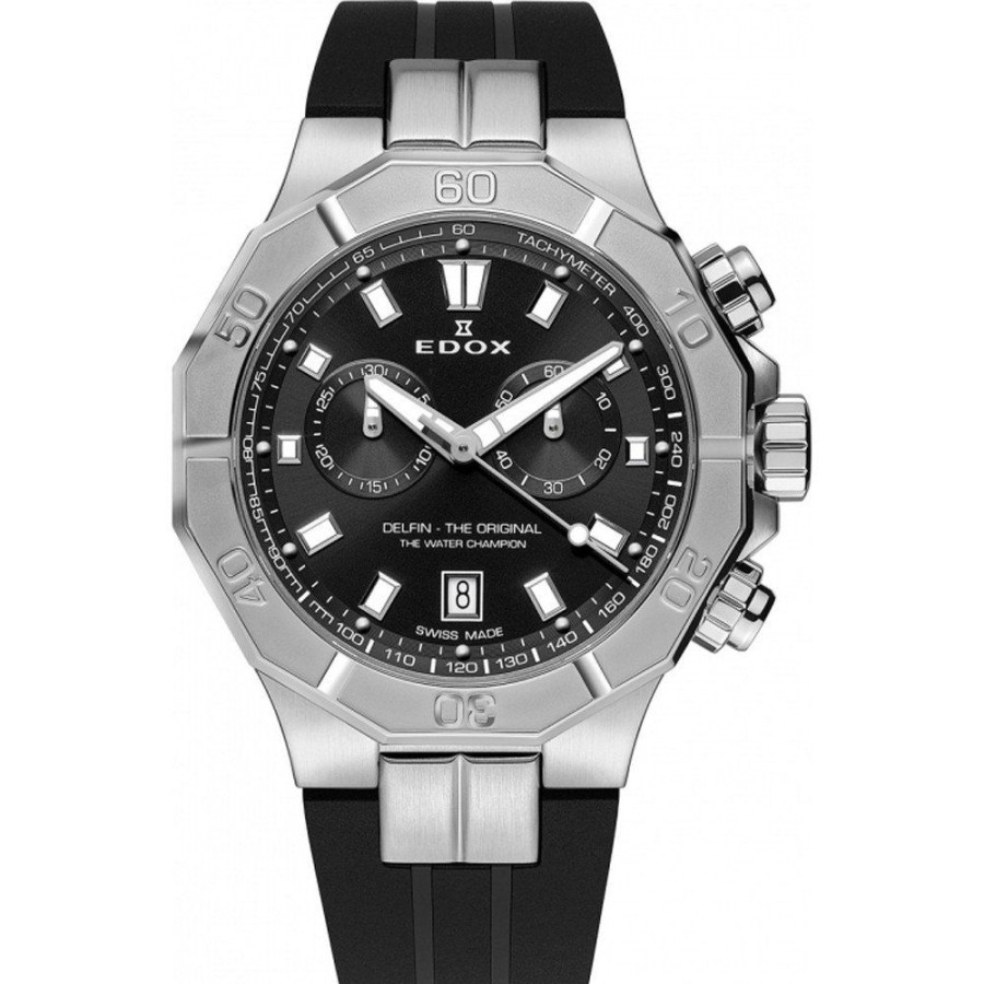 Homem Edox | Relogio Edox Delfin 10113-3Ca-Nin Delfin The Original