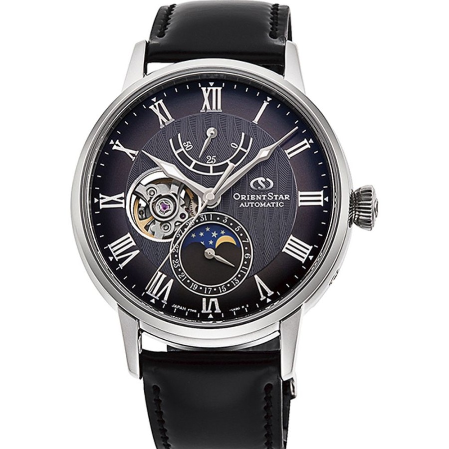 Homem Orient | Relogio Orient Star Re-Ay0107N Orient Star - Moon Phase