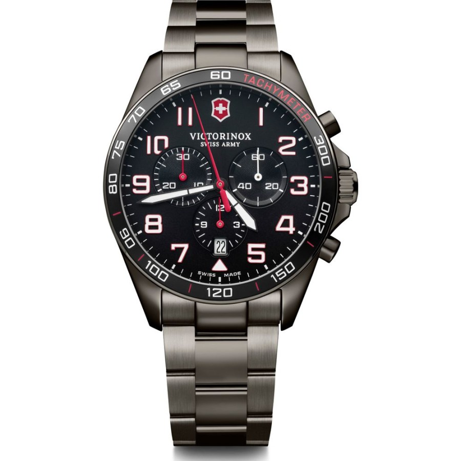 Homem Victorinox Swiss Army | Relogio Victorinox Swiss Army Fieldforce 241890 Fieldforce Sport Chrono