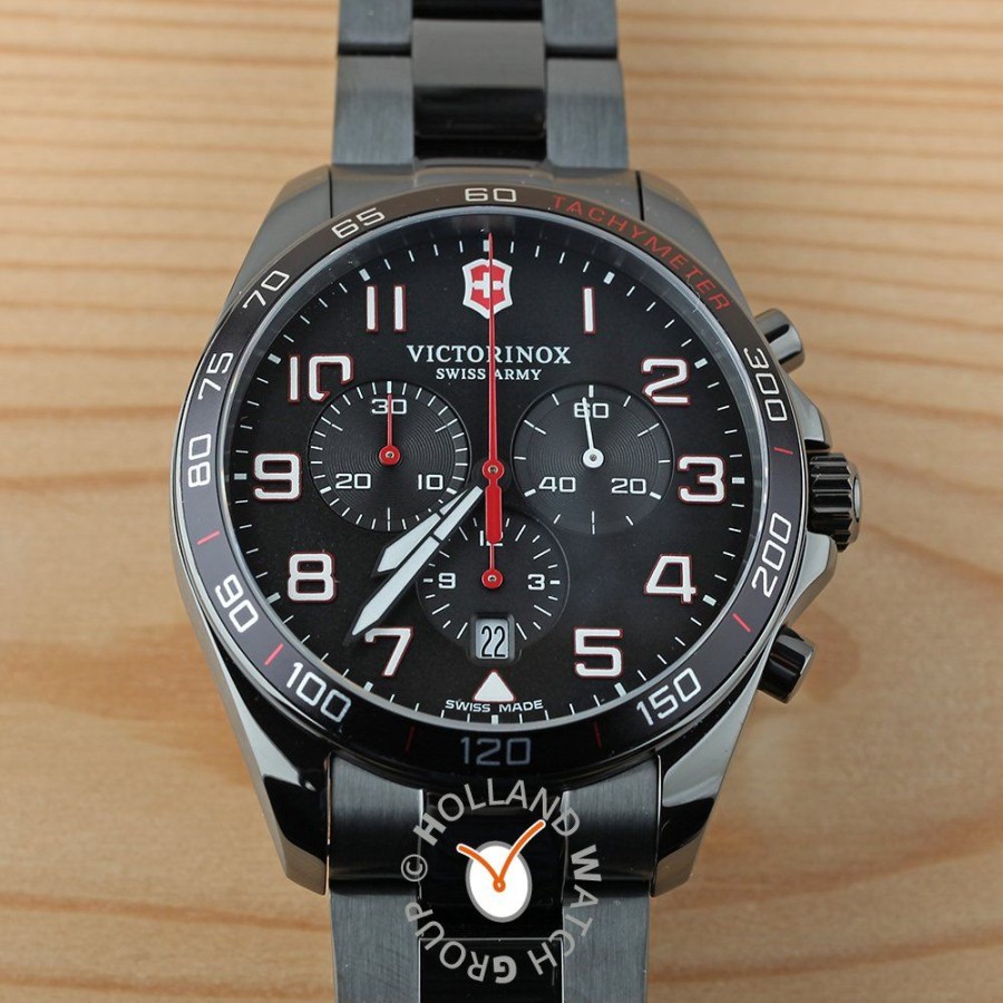 Homem Victorinox Swiss Army | Relogio Victorinox Swiss Army Fieldforce 241890 Fieldforce Sport Chrono